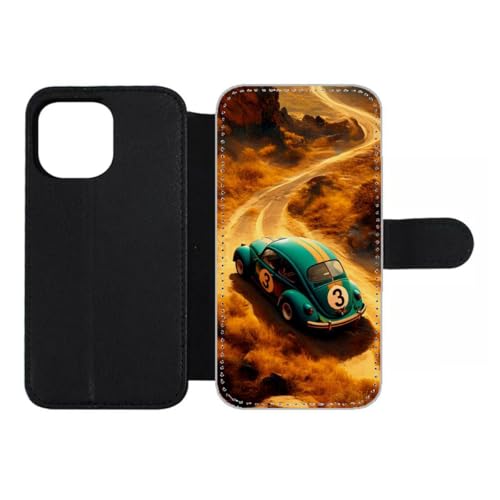 Housse iPhone 13 Pro Max protection intégrale avec motif voiture du désert américain