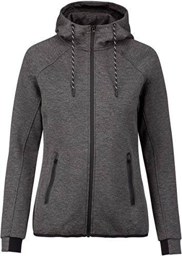 Veste à capuche Urban PA359 Femme Proact sweat zippé coton stretch