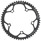 Peso: 50t 78g - 34t 29g Spécialités TA Horus Campagnolo 11 Speed 135PCD, Corona. Unisex-Adulto, Nero, 52T Outer