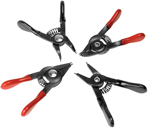 Performance Tool W88012 Mini Snap Ring Pliers Set, 4-Piece