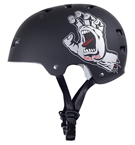 BULLET Santa Cruz Screaming Hand Helm schwarz schwarz S/M 54-57 cm