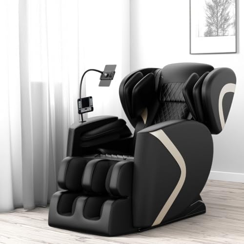 GDFStudio Zero Gravity Massage Chair Recliner with Full Body Air Pressure, Heat Therapy, Foot...