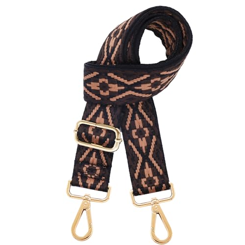 Image of Wide Shoulder Strap Adjustable Replacement Belt Crossbody Canvas Bag Handbag