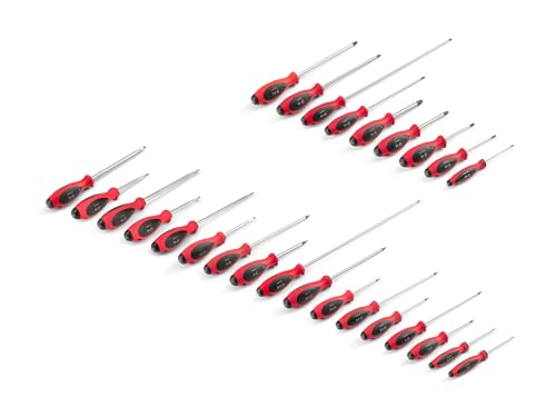 Image of TEKTON Phillips and Slotted Screwdriver Set, 26-Piece | DWZ90009