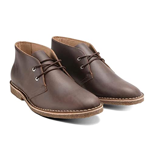 Image of Blake McKay Toby Men's Casual Two Eyelet Desert Chukka Boots Handcrafted with Premium Soft Suede Upper and Durable Rubber Sole.