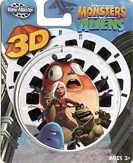 Monsters vs. Aliens - ViewMaster - 3 Reel Set - 21 3D Images