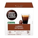 Nescafé Dolce Gusto, Lungo Intenso, Café en Cápsulas, 16 cápsulas