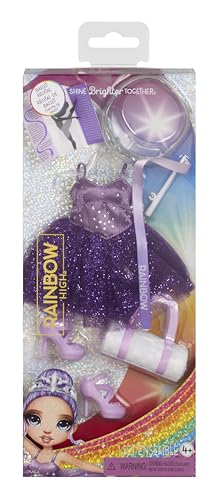 Rainbow High Fashion Pack, Ballet Recital Includes 1 Full Ballet Outfit, Shoes, Jewelry and Play Accessories. Mix & Match with Other Packs to Create Tons of Fun Looks. Kids Toy Gift Ages 4-12 Years﻿2