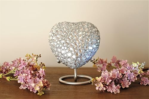 Today'S A Gift CUAE6685 Crystal Heart : Cremation Urn thumb #3