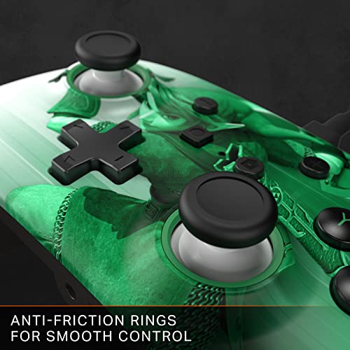 PowerA Manette filaire améliorée pour Nintendo Switch, modèle Switch OLED et Nintendo Switch Lite, accessoire de jeu, manette de jeu, manette filaire, sous licence officielle -Zelda: Heroic Link
