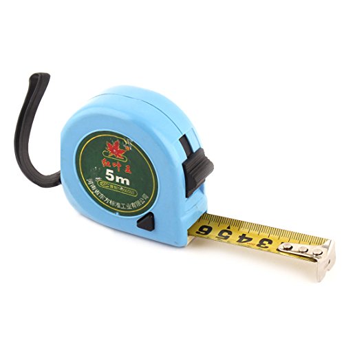 Aexit Plastic Shell Tools & Home Improvement Retractable Flexible Metal Tape Measuring Ruler 5 Tape Measures Meter Bule