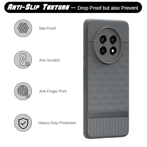 Image of Shockproof Case for Realme 13 Pro 5G / 13 Pro Plus 5G | Full Camera Protection | TPU Flexible Back Cover for Realme 13 Pro 5G / 13 Pro Plus 5G (Graphite Grey)