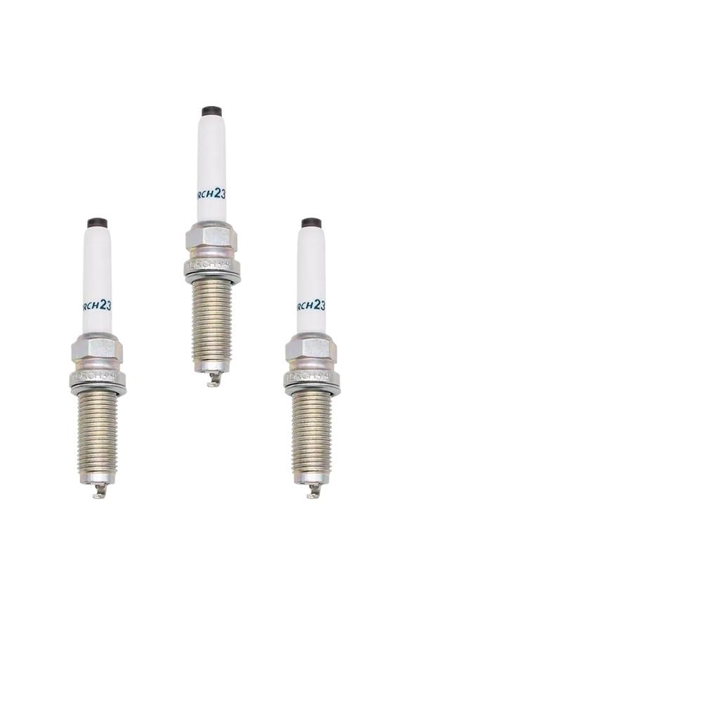 3 Piezas de bujía de iridio con Terminal de Copa TORCH23, reemplazo para ILKFR8B-G 2036512100/ Geely Icon 1.5T 2019-2022 JLH-3G15TD