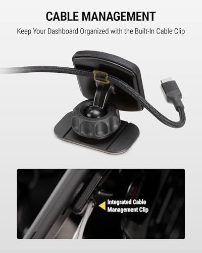 image for Scosche MAGDM-10KFLT MagicMount Magnetic Car Phone Mount for Dashboard