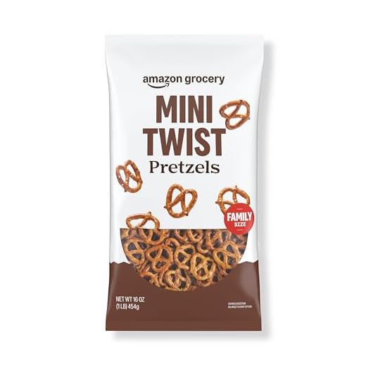 Amazon Grocery, Mini Twist Pretzels, 16 Oz (Previously Happy Belly, Packaging May Vary)