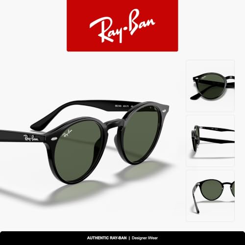 Image of Ray-Ban womens Rb2180 Round Sunglasses