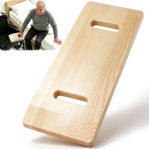 Wooden Transfer Board,29"Sliding Board Transfer to Wheelchair Sen...