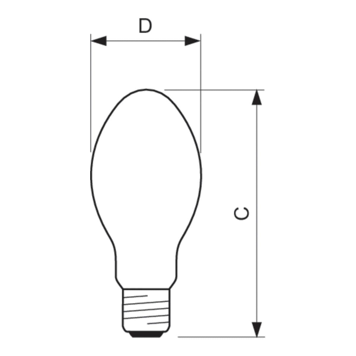 Phi.LM Entladungslampe E27 SON-E 70W