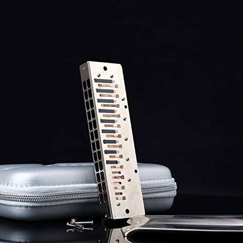 MEIeynt Harmonica Chromatique C, 12 Trous 48 Tune Orgue à Bouche Harmonica Chromatique Clé De C pour Adultes… - Les Beatles, Paul McCartney, John Lennon, RIngo Starr, George Harrison MEIeynt Harmonica Chromatique C, 12 Trous 48 Tune Orgue à Bouche Harmonica Chromatique Clé De C pour Adultes… – Image 6