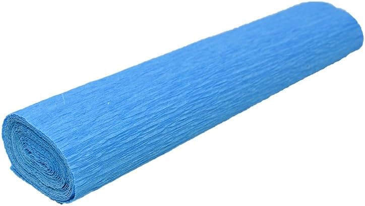 Crepe Paper Roll, Pack of 10 Multicolor Crepe Paper Rolls 250x25cm for Origami DIY Craft and Gift Wrapping(Peach)