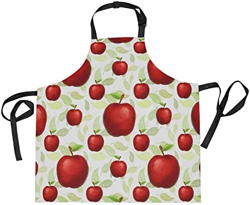 Delantal para mujer o hombre, color amarillo mostaza limón impermeable ajustable delantales de cocina con bolsillos para cocinar, hornear, pintar