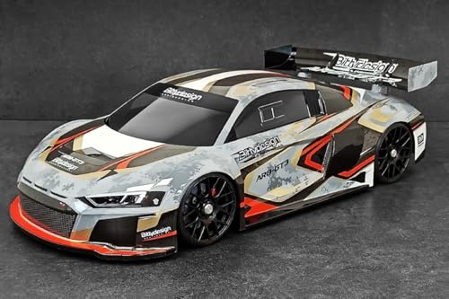 Carrosserie 1/8 GT Bittydesign AR8 en Lexan 1mm haute résistance pour châssis LWB