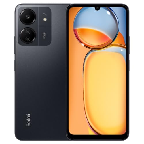 Redmi Xiaomi 13C 4G LTE (for Tello Mint & Global)(256GB + 4GB) Factory Unlocked Global 6.74 50MP Triple Camera (Midnight Black Global ROM)