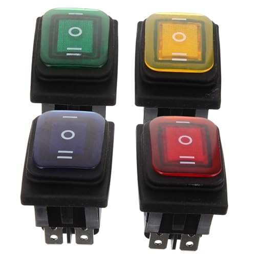 Interrupteur étanche SOLUSTRE à bascule LED latching pour réparer circuit voiture