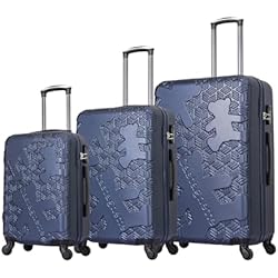 Maletas Lulu Lulu Castagnette - Juego de 3 maletas, color azul marino, azul, Juego de 3 maletas