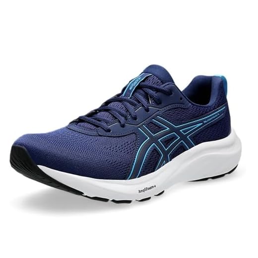 Asics Gel-Contend 9, Sneaker Hombre, Blue Expanse Digital Aqua, 43.5 EU