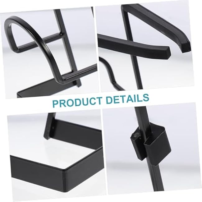 Black Kitchen Sponge Stand Sink Organizer Rack Space Saving Faucet Mounted Storage Holder for Sponge Soap Brush Towel Lightweight Kitchen Storage Rack for Tidy Sink and Easy