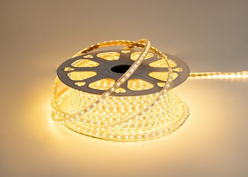 Fita LED 7W Maxxy Quente 3000K 8mm IP65 50 Metros