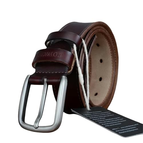 Ceinture en cuir véritable pour homme qui dure sans s'user