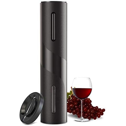 COKUNST Electric Wine Opener with Foil Cutter Cover