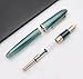 JINHAO 9019 Fountain Pen Dadao Series with High-capacity Ink Converter (Transparent Light Blue, Medium Nib 0.7mm)