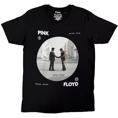 Pink Floyd Wish You Were Here Man On Fire T Shirt Size M