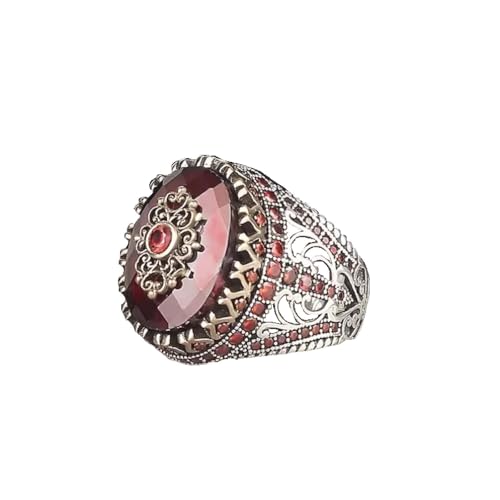 Bague turque pour homme au style rétro sculpté pour affirmer votre look