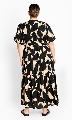 Image of City Chic Plus Size Dress, Jezebel Maxi Dress