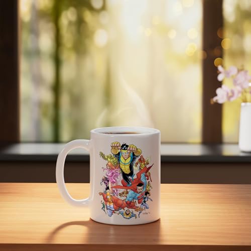 Mug cerámico Universe Invincible blanco 11 oz miniatura 3