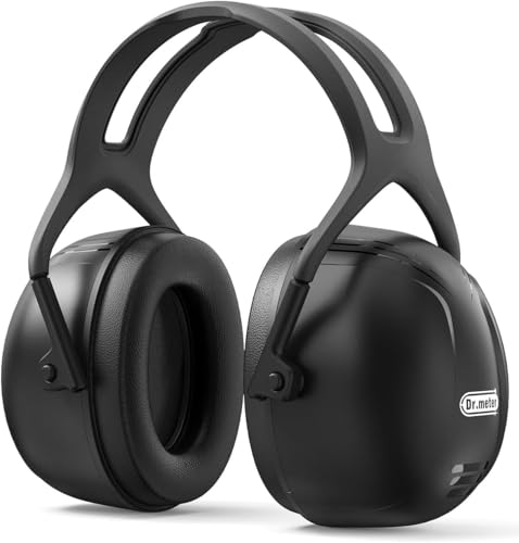 Dr.meter Noise Cancelling Headphones for Adults XL, SNR...