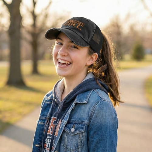 Gorra de béisbol bordada para mujer Ponytail Cap miniatura 2