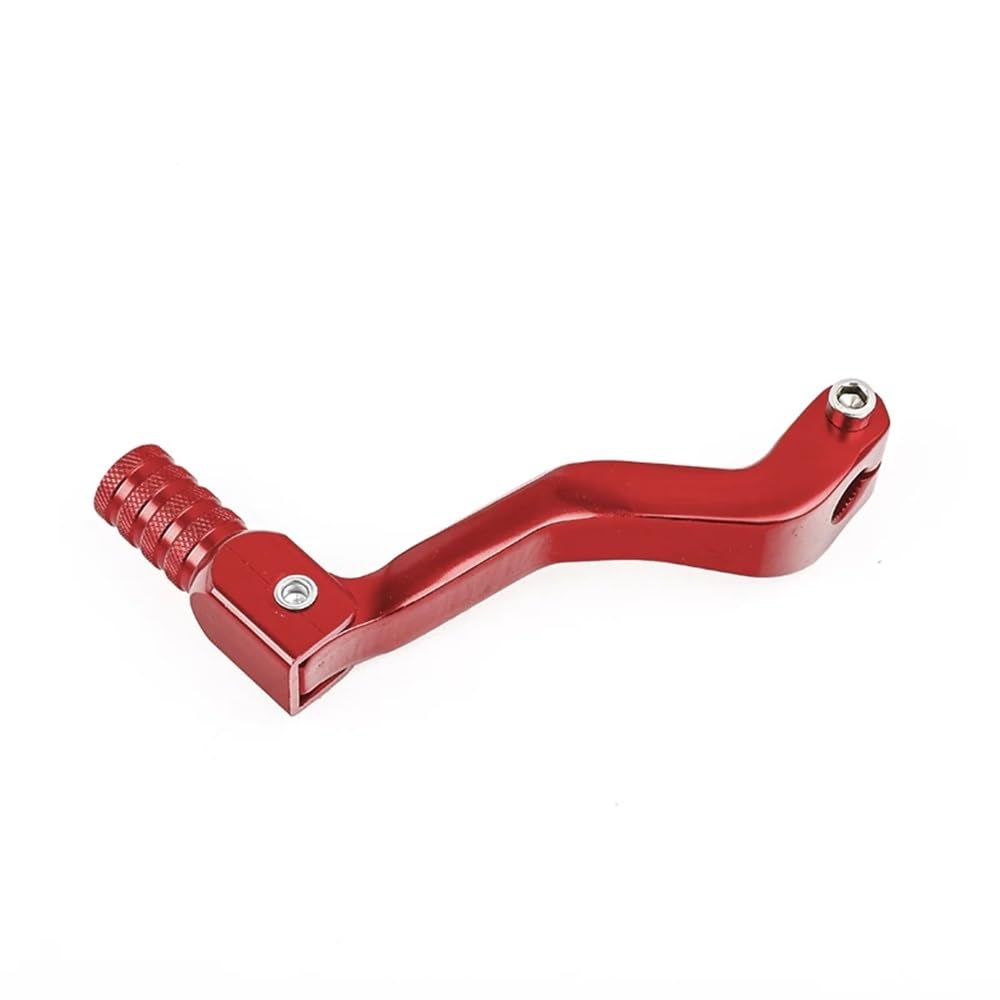 Levier de Vitesses Pliable Moto Anti-Casse Rouge pour VTT 125cc à 200cc