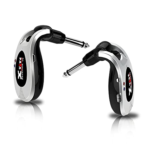 Xvive U2 – Émetteur / récepteur numérique, système sans fil pour guitare, basse et autres instruments, rechargeable 2,4… - Les Beatles, Paul McCartney, John Lennon, RIngo Starr, George Harrison Xvive U2 - Émetteur / récepteur numérique, système sans fil pour guitare, basse et autres instruments, rechargeable 2,4…