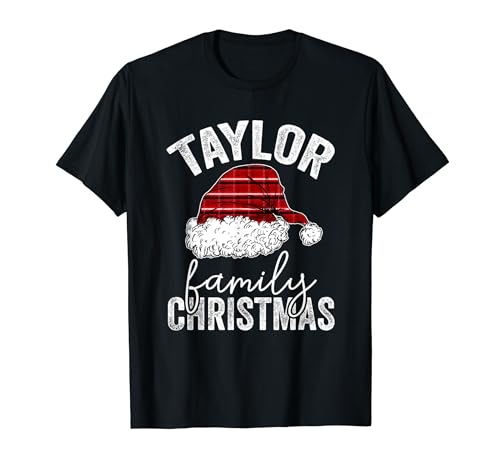 Taylor de Navidad familiar a juego personalizado personalizado Camiseta