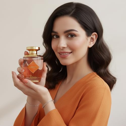 AHUJA Blossomy Eau De Parfum 3.4oz for Women – Long Lasting Floral Fragrance with Natural Tuberose and Jasmine – Luxurious, Fresh & Elegant Perfume