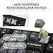 Keychron K10 Max Wireless Custom Mechanical Keyboard, QMK 2.4 GHz Bluetooth Full-Size with Hot-swappable Keychron Super Banana Switch Compatible with Mac Windows Linux (RGB Backlit)
