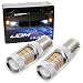 iJDMTOY Amber Yellow 54-SMD 7507 PY21W Canbus LED Replacement Bulbs Compatible With BMW 1 2 3 4 Series X1 X3 X4 X5 Front Turn Signal Lights