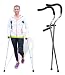 The Life Crutch - 1 Pair of Universal Size Crutches 4'6" - 6'7" with Adjustable Ergonomic Handles for Adults and Children