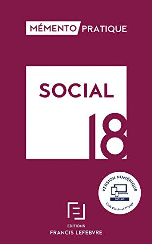 Télécharger MEMENTO SOCIAL 2018 Livre PDF Gratuit