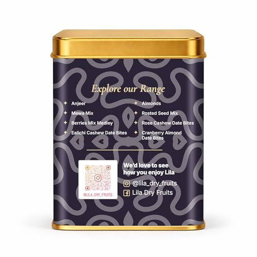 Image of LILA DRY FRUITS Whole Cashew 250 grams Cashews Nuts Crunchy Kaju Fresh Natural Nut Snack for Daily Use Rich in Protein Fiber for Cooking Sweets Snacking Perfect for Gifting